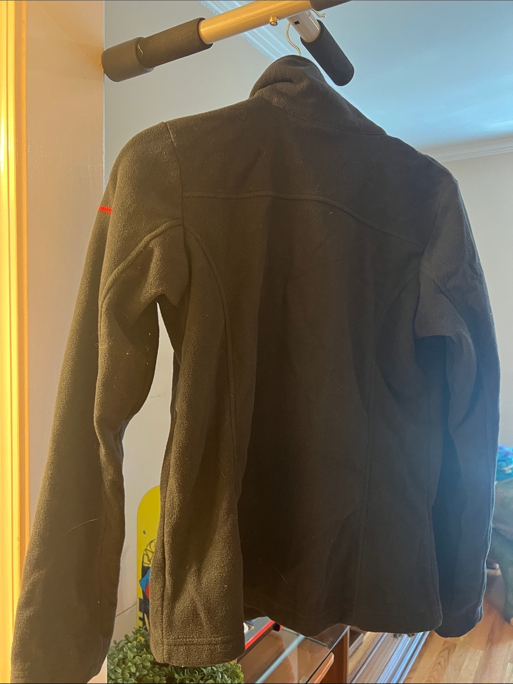 Columbia Black Full-Zip Lightweight Fleece Jacket - Picture 5 of 5